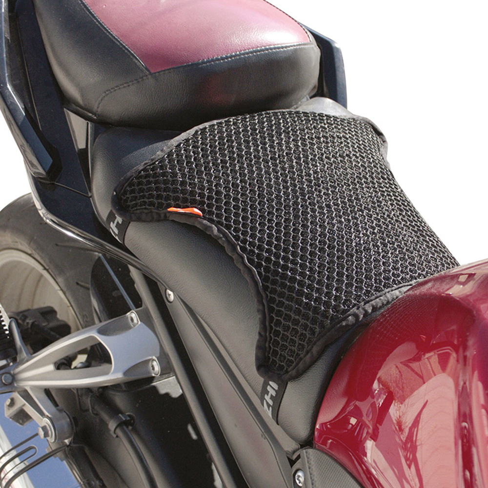 Coussin de Siège de Moto de Choc en Nid d'abeille Moto 3D avec Housse de  Coussin, Housse de siège de Moto pour Une Longue Conduite