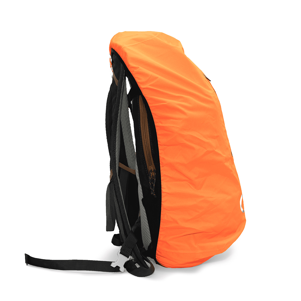 Housse anti-pluie pour cas à dos moto OGIO orange fluo pour sac à