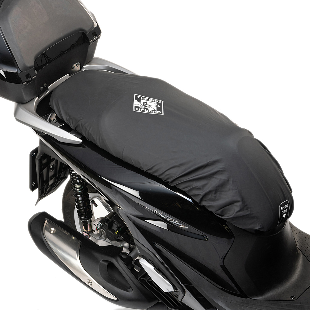 Housse de Pluie pour Selle Saddlemen Noir Taille S Moto Pas Cher - EMP