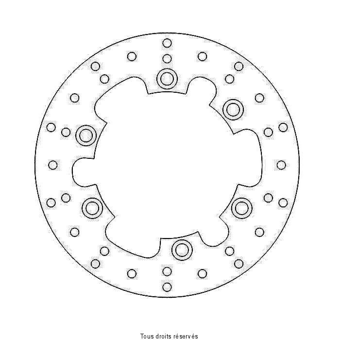 Disque de frein Yamaha DIS1207