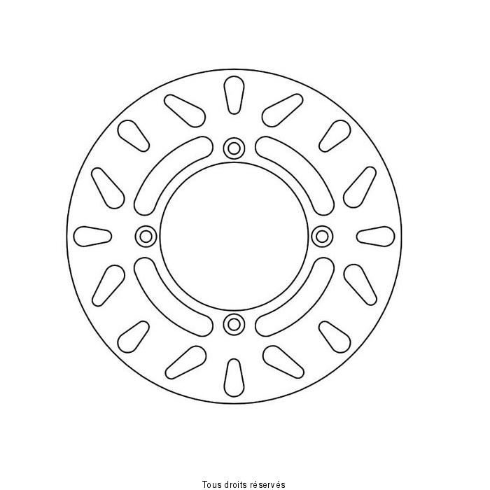 Disque de frein Yamaha DIS1225W