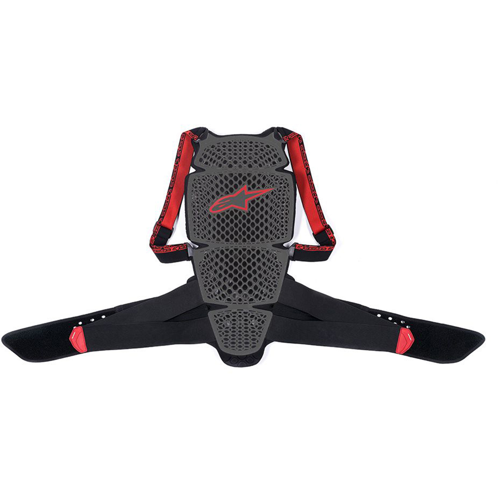 Dorsale Bretelles Alpinestars Nucleon KR-2 Smoke Noir Rouge - Dorsale