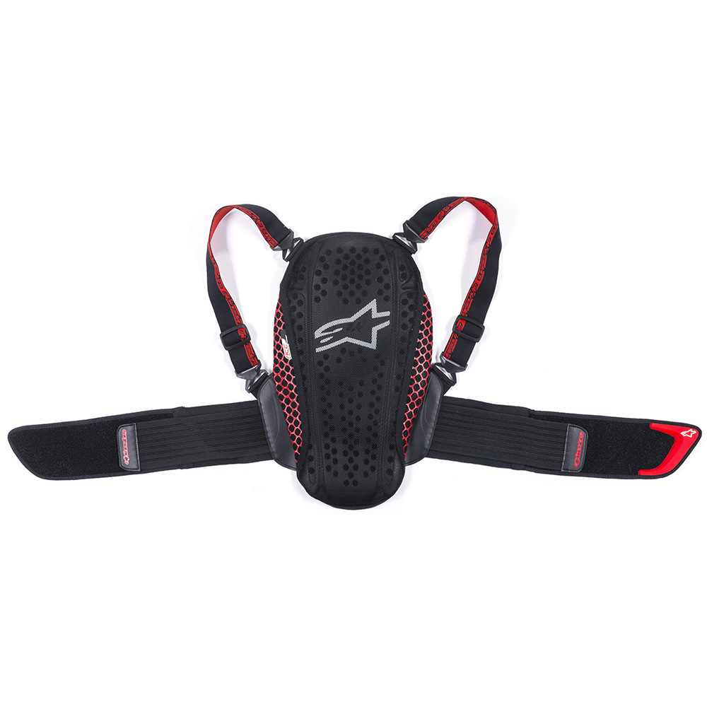 Dorsale Bretelles Alpinestars Nucleon KR-2 Smoke Noir Rouge - Dorsale