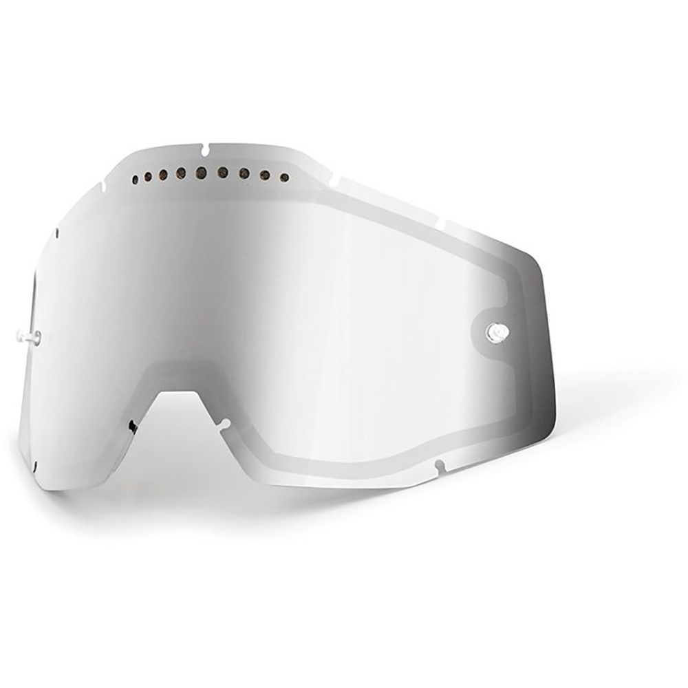 Ecran anti-buée pour masque moto 100% Strata2/Accuri2/Racecraf Airscreen  TAILLE UNIQUE Pas de taille
