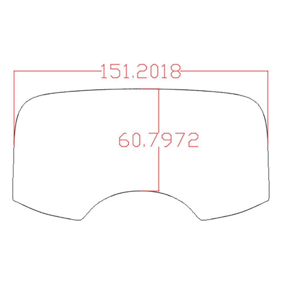 Films hydrophobes pour masques Oakley