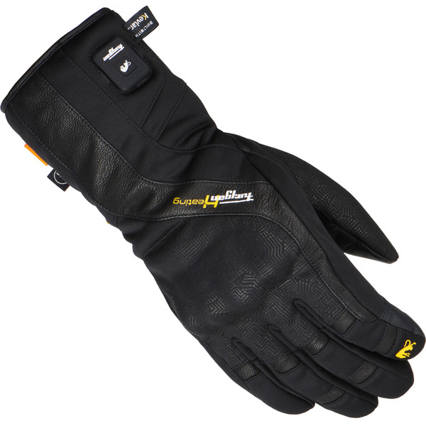 Gants De Moto Chauffants Furygan Heat Genesis - Noir, Taille M, Membrane Imperméable, Double Doublure Thermique