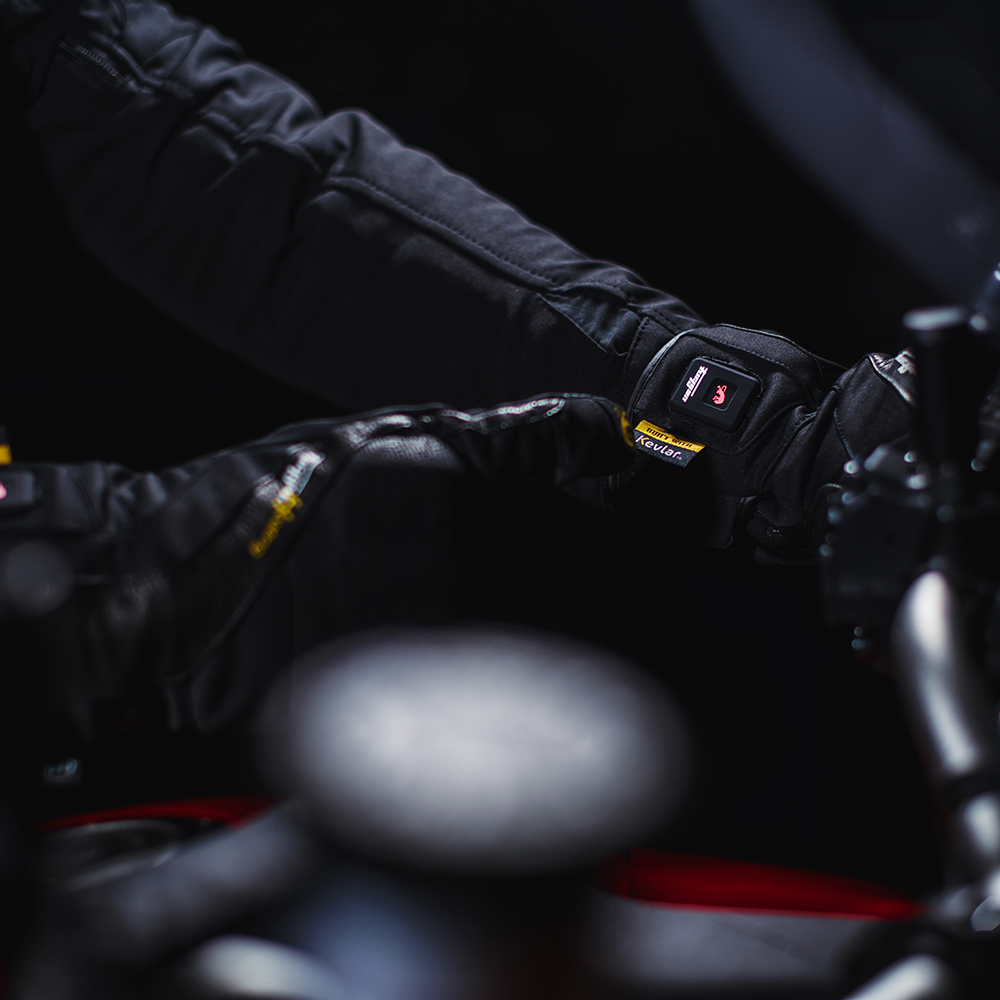 Gants chauffants Heat X Kevlar® Furygan moto : , gant  chauffant de moto