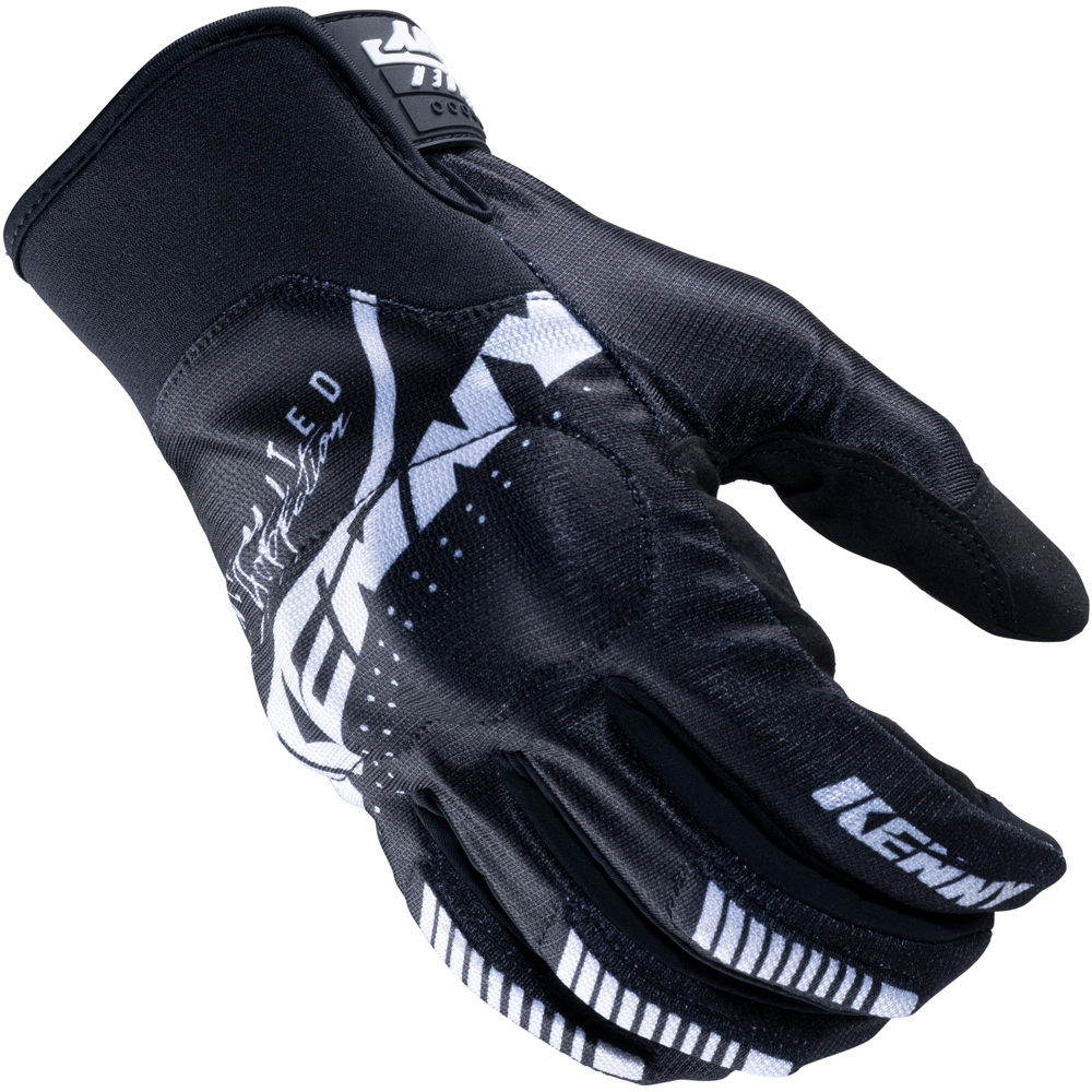 Gants cross hiver 100% Brisker homologués CE moto noir taille S