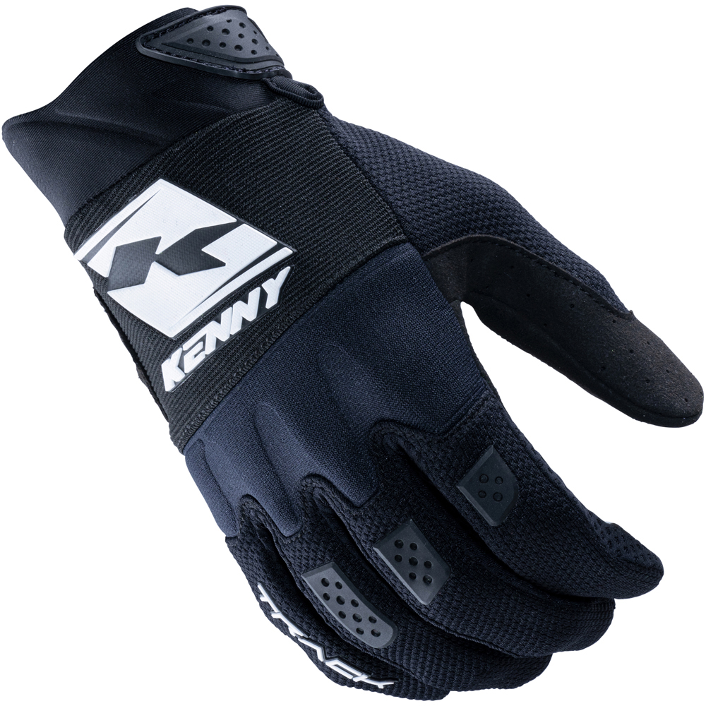 Gants moto homologué Safety « Kenny » taille S rouge et noir