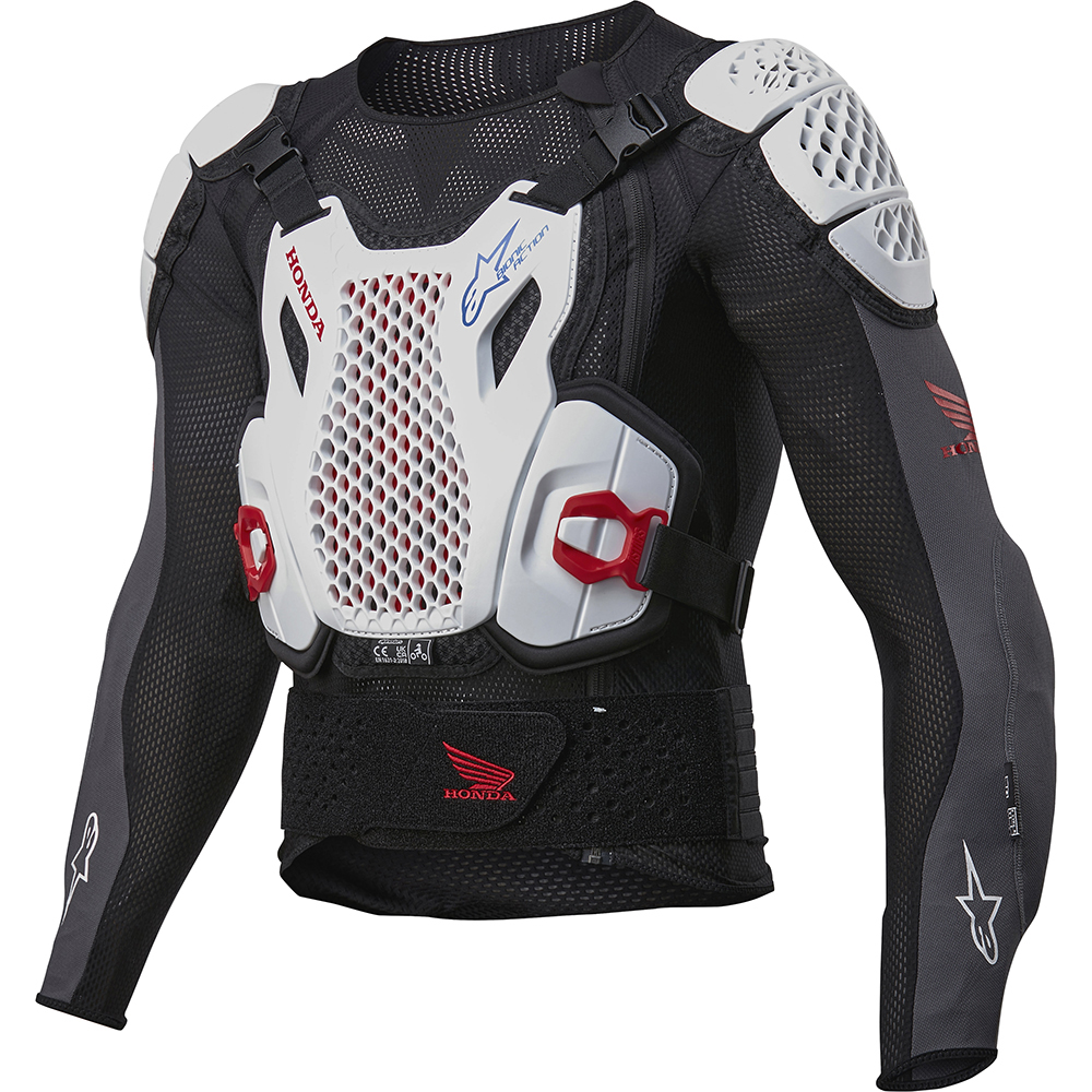 Gilet anatomique de protection Bionic Tech V2 Alpinestars moto : www.dafy- moto.com, pare-pierre de moto