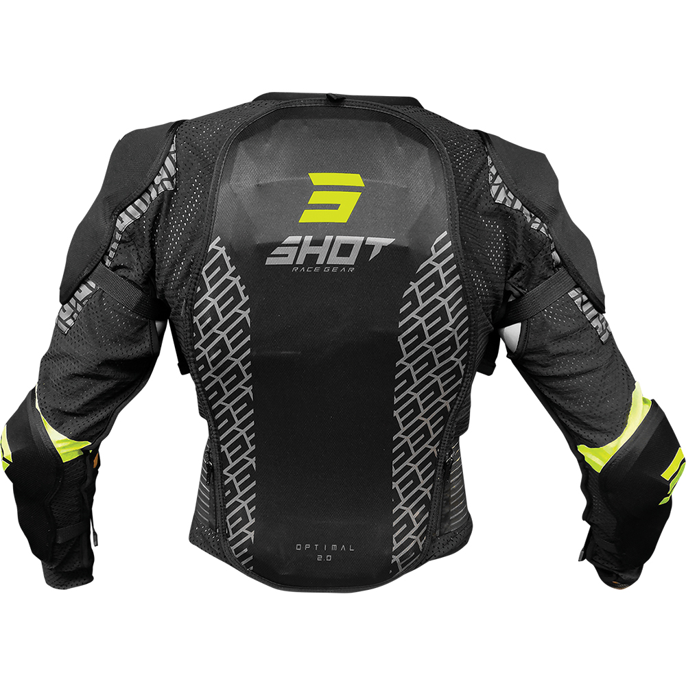Gilet De Protection Motocross Professionnel - Pare-pierres Avec Armures épaule, Coude, Dos, Poitrine (Taille XL, Rouge)