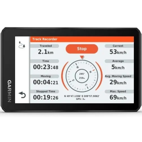 GPS (ensemble moto et voiture) Garmin zumo XT, noir - Temersit