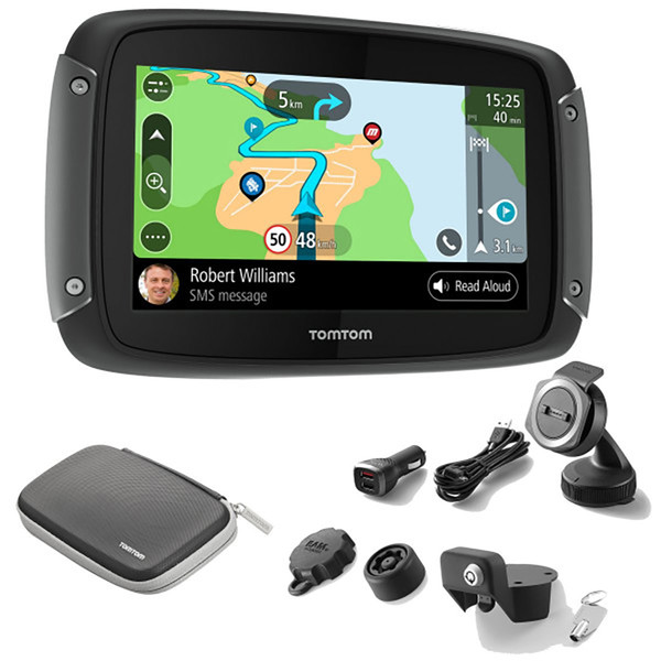 GPS TomTom pour moto  La dernière gamme TomTom Rider pour les