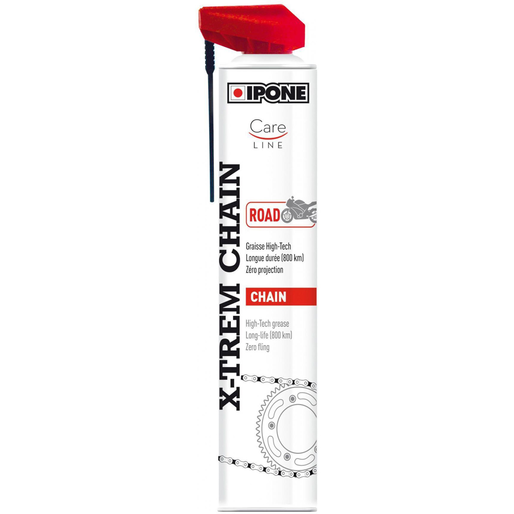 IPONE - ROAD chain Spray lubrifiant / graisse de chaîne 250ml BLANC  (800645) - MOTOFUN