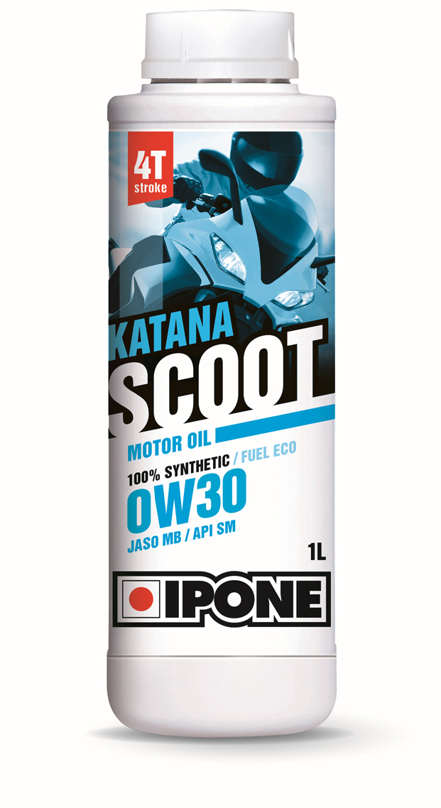 Huile moteur Katana Scoot 0W30 1L - scooter 4T Ipone moto : www