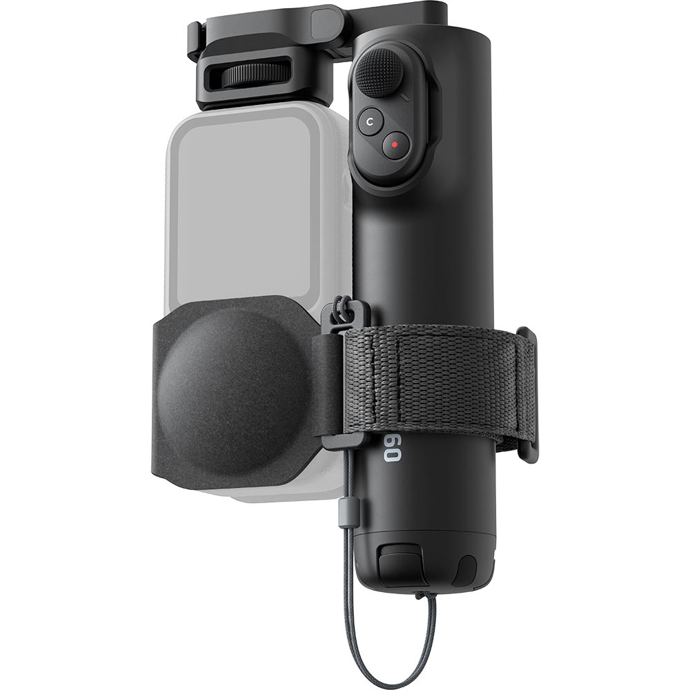 Kit télécommande et perche à selfie rabattable version étendue
