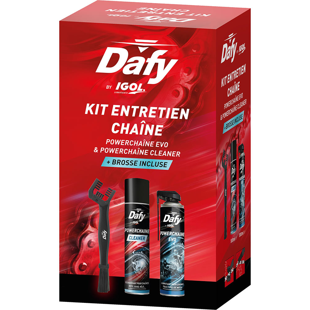 Kit entretien chaîne Dafy by Igol moto 