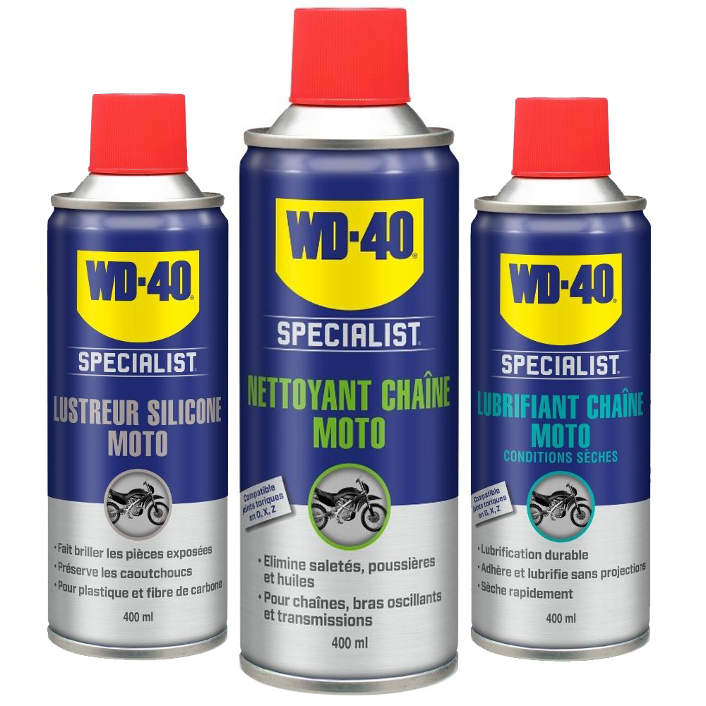 Kit entretien moto tripack