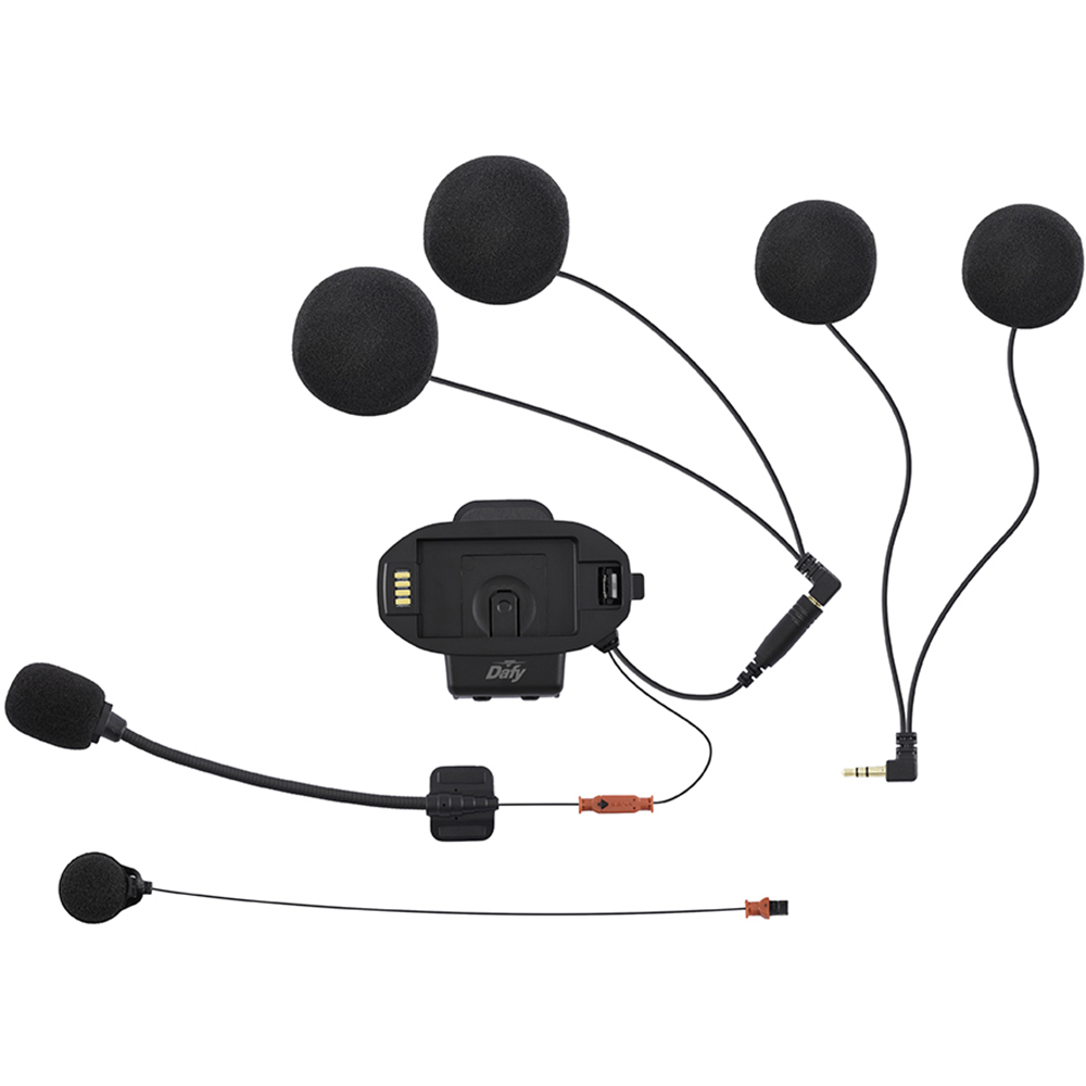 Kit Intercom Bluetooth® SF4-02 Solo + Ecouteurs HD Dafy Sena moto :  , intercom de moto