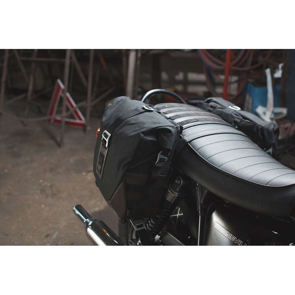 Kit 1 sacoche cavalière Legend Gear - LS2 + système de fixation SLS