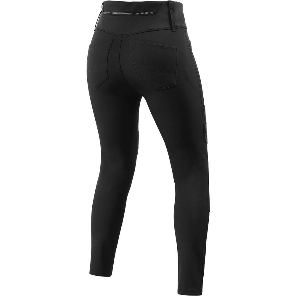 Grossiste Leggings Pantalons Femme Bouton Détaillé Noir - 3480