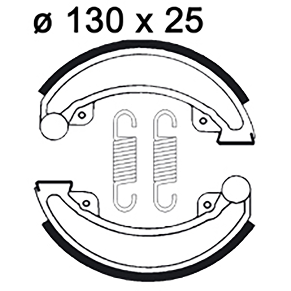 Machoires de frein LMS820