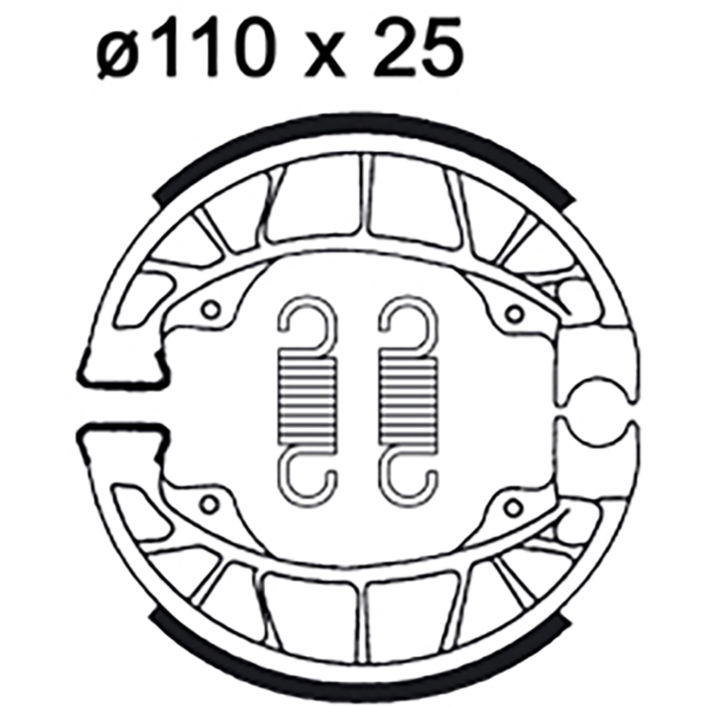 Machoires de frein LMS918