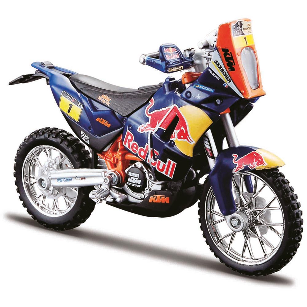 Maquette moto 1/18 KTM 450 Rally Dakar 2018