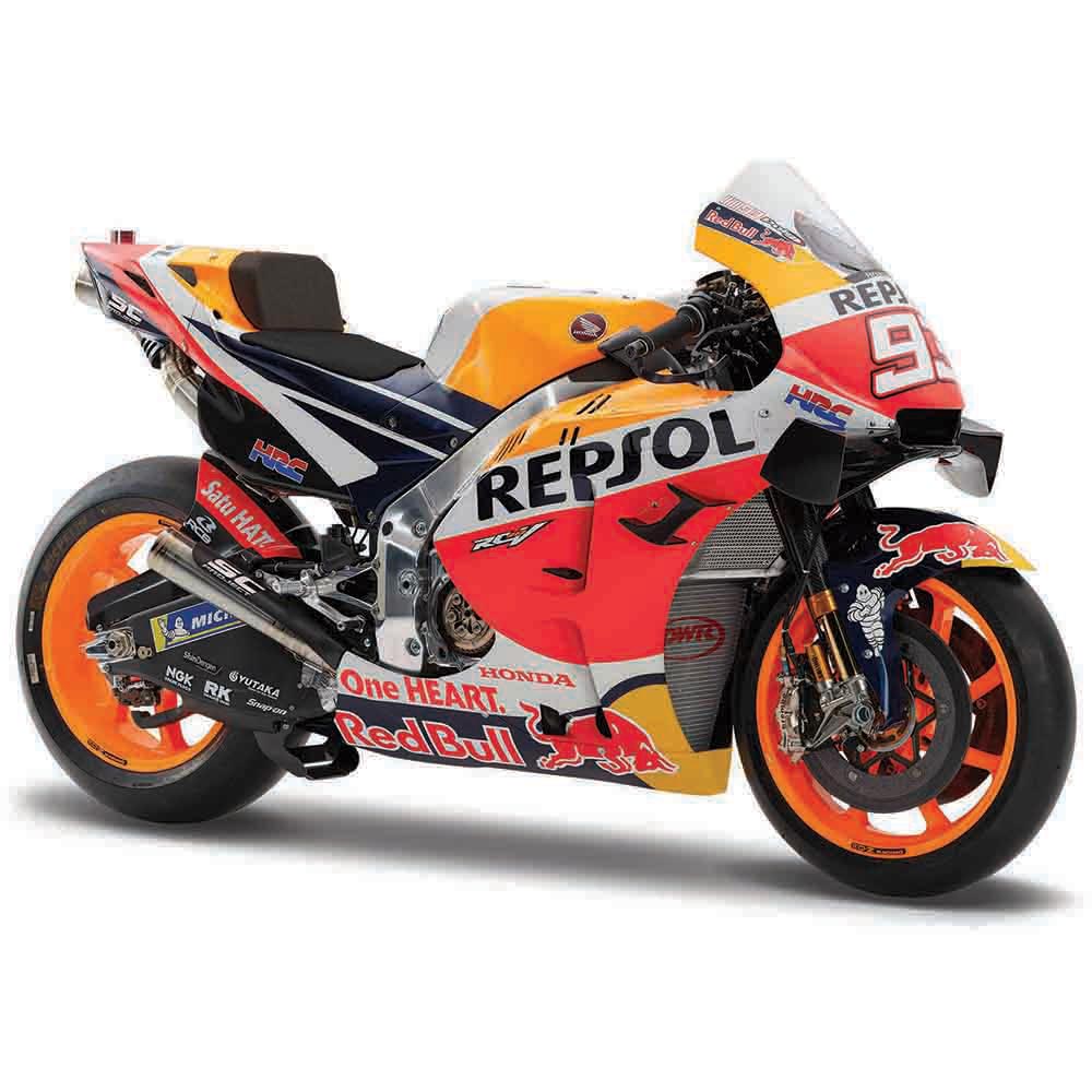 Maquette moto 1/18 Respsol Honda Team 2021 - Marc Marquez