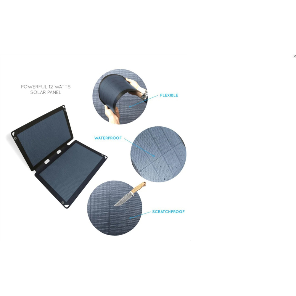 Panneau solaire de trekking Sunslice Fusion Flex 12 Watts