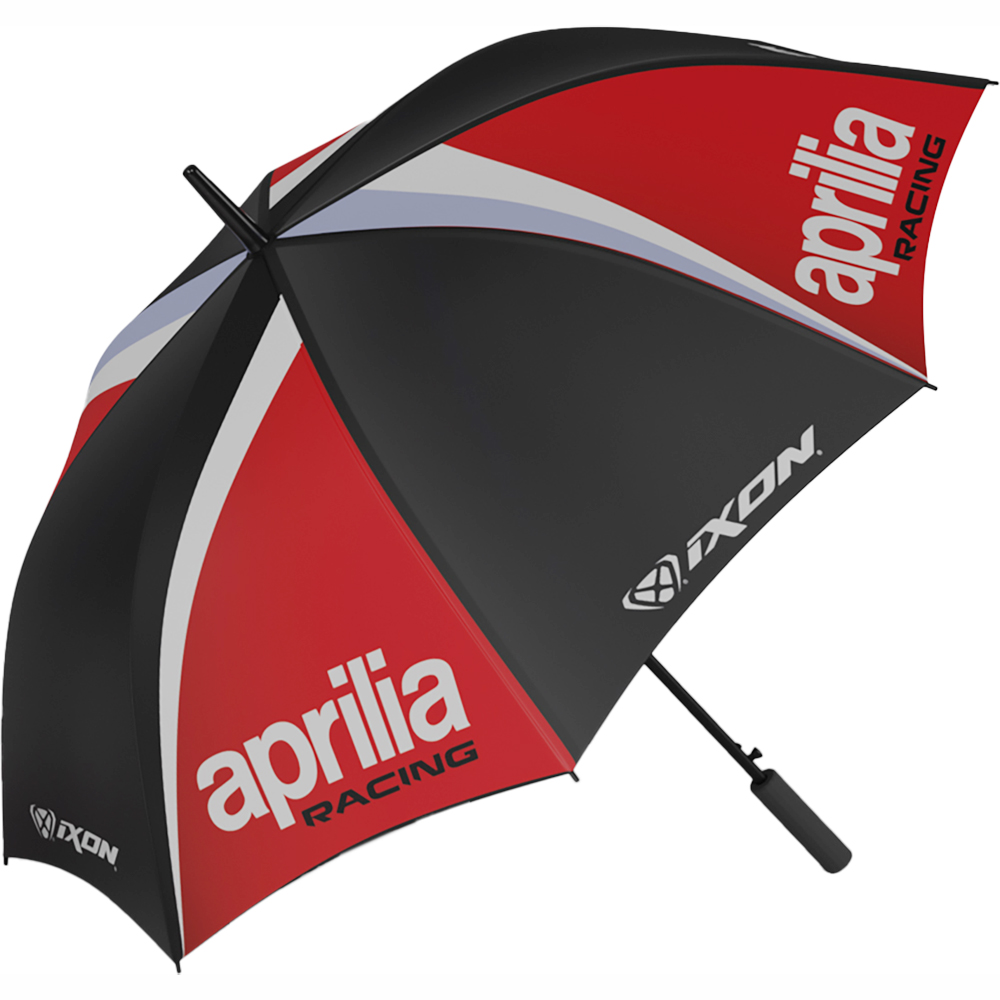 Ixon - Parapluie grand Aprilia 22 Noir / Rouge