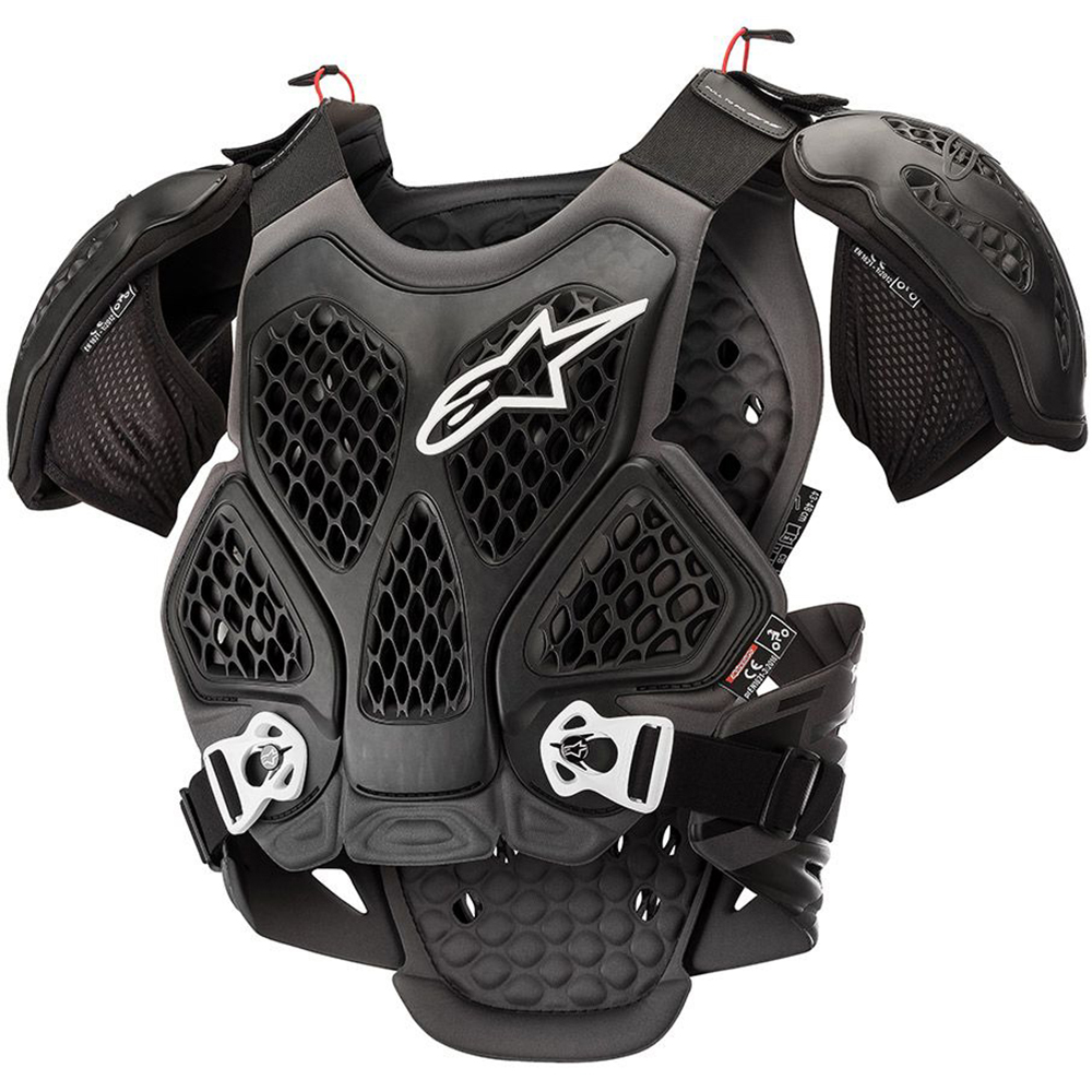 Gilet anatomique de protection Bionic Tech V2 Alpinestars moto : www.dafy- moto.com, pare-pierre de moto