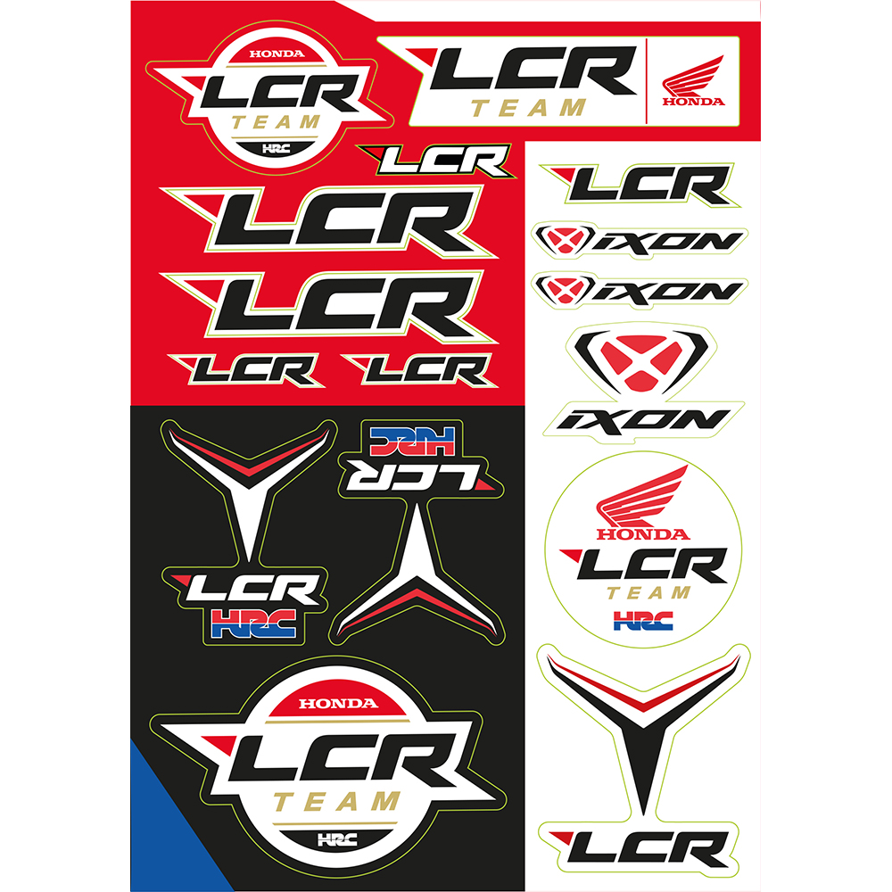 Planche stickers LCR 22