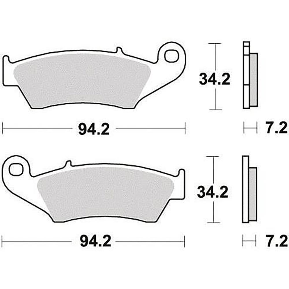 Plaquettes de frein S1098NR