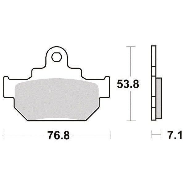 PLAQUETTE SIF PLAQUETTE S1089N