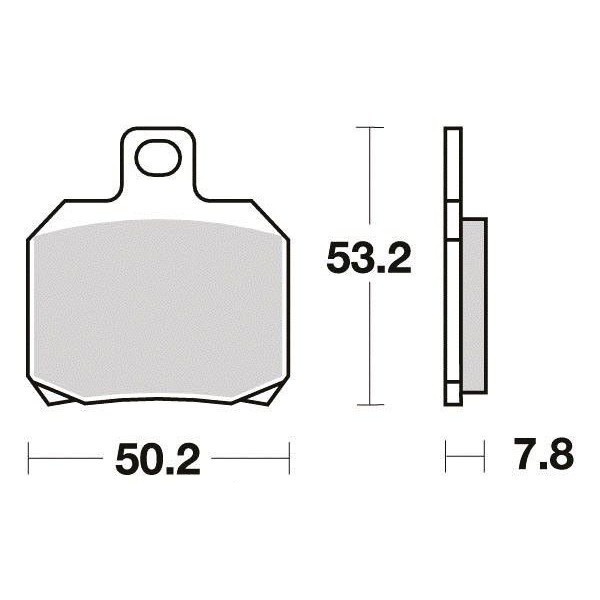 Plaquettes de frein S1110N