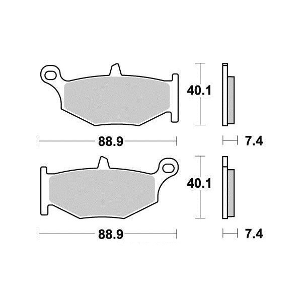 Plaquettes de frein S1359N