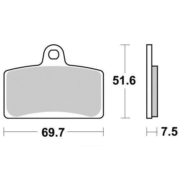 Plaquettes de frein S9021N