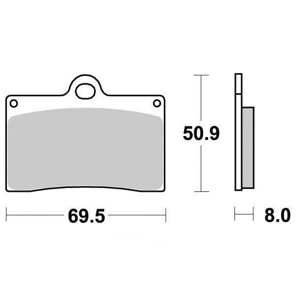 Plaquettes de frein S1083N