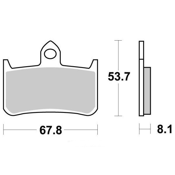 Plaquettes de frein S1092N