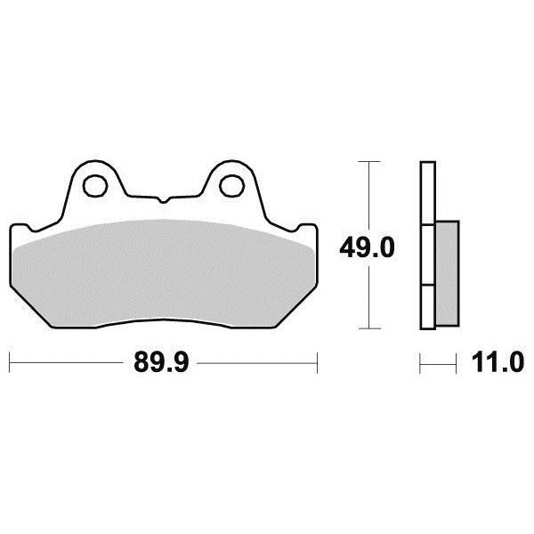 Plaquettes de frein S1003N