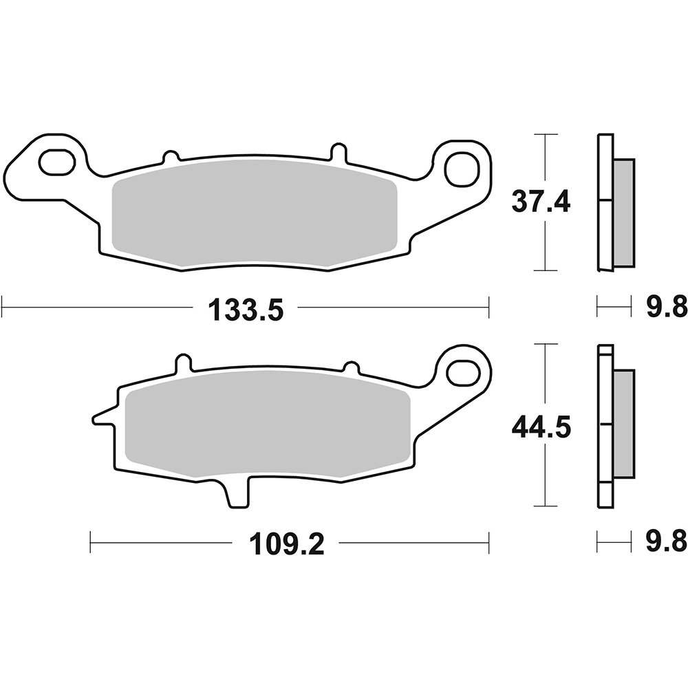 Plaquettes de frein 920 (LS)