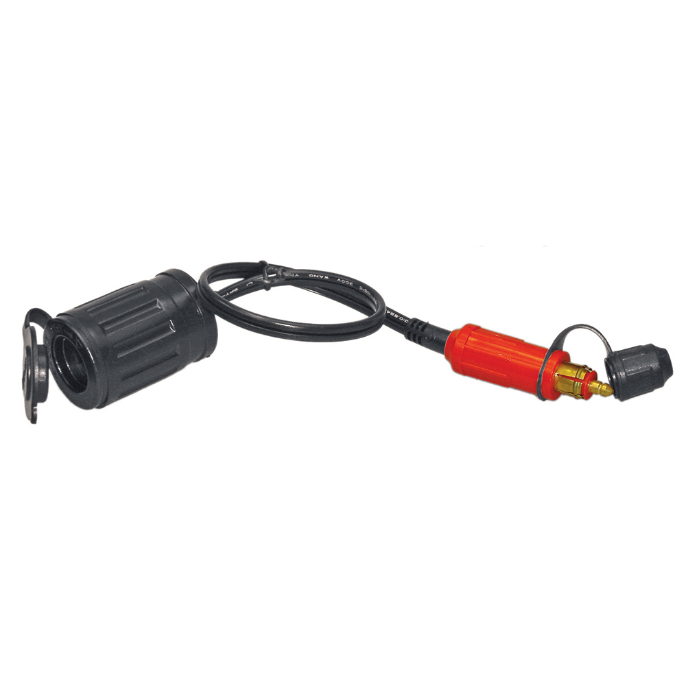 SAE vers prise allume-cigare femelle pour moto – Câble d'extension  d'alimentation pour vélo 12 V-24 V SAE 2 broches à dégagement rapide 16 AWG