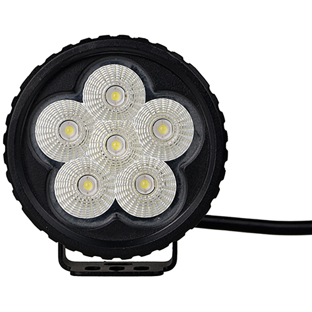 Projecteur rond 6 led 18w