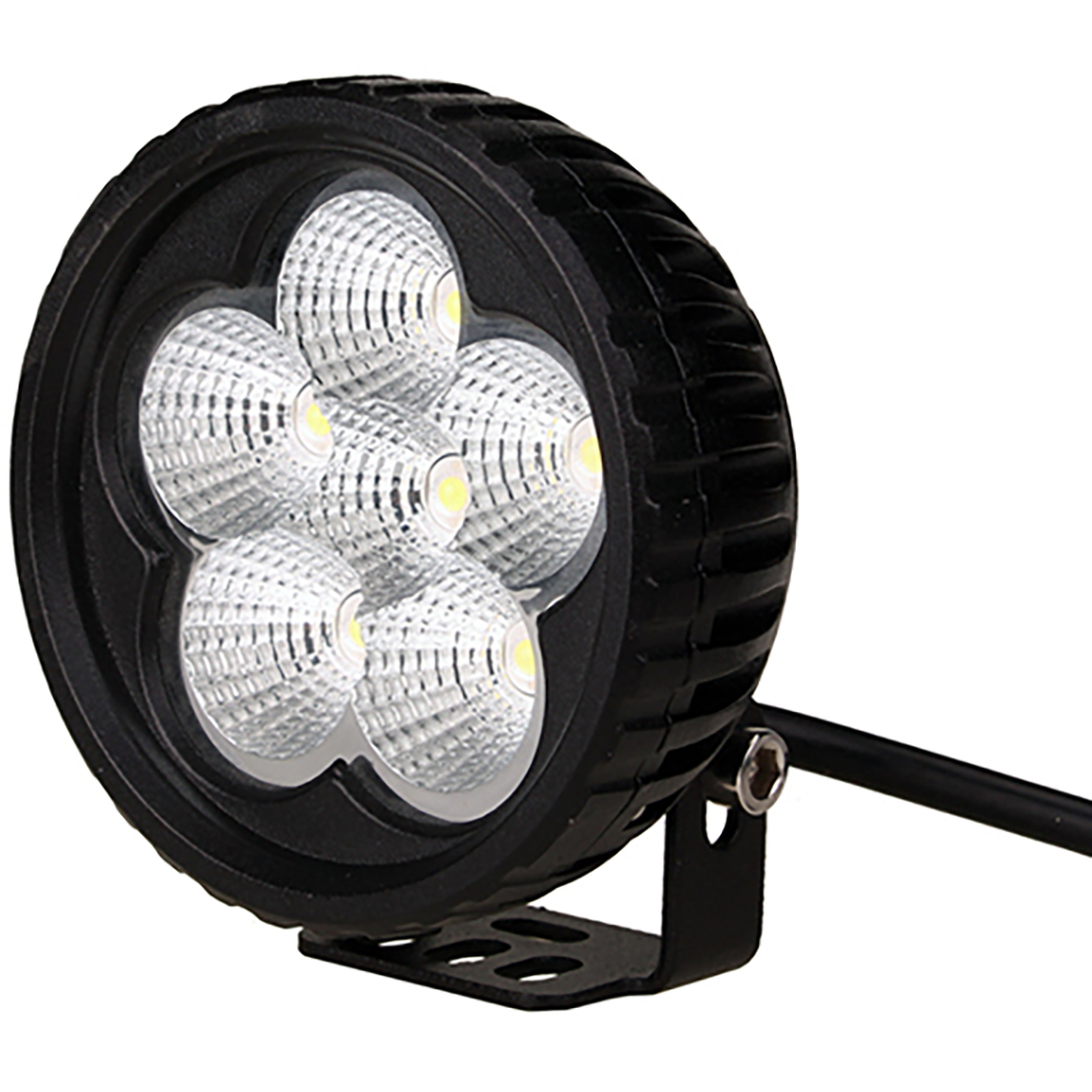 Projecteur rond 6 led 18w