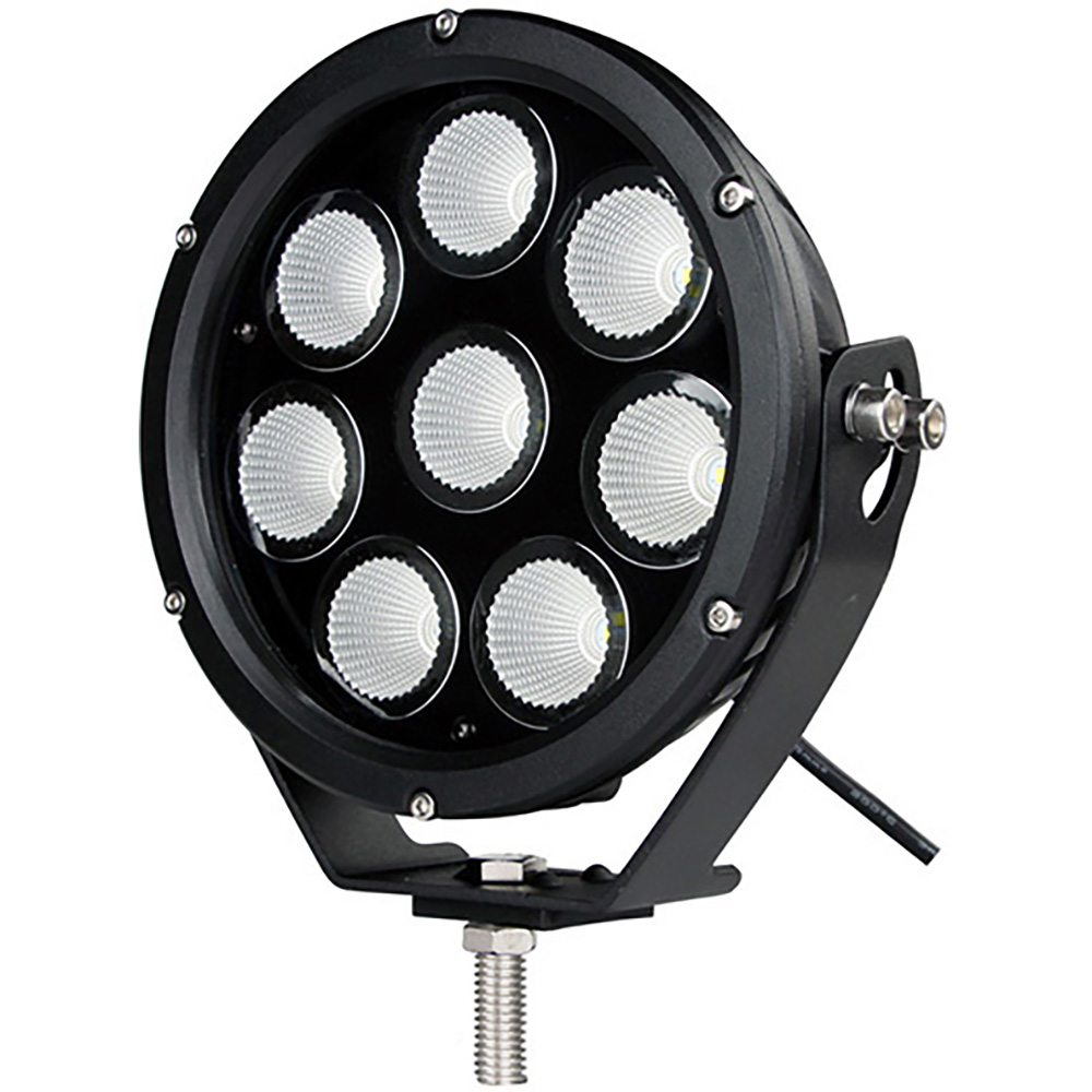 Projecteur rond 8 led 80w