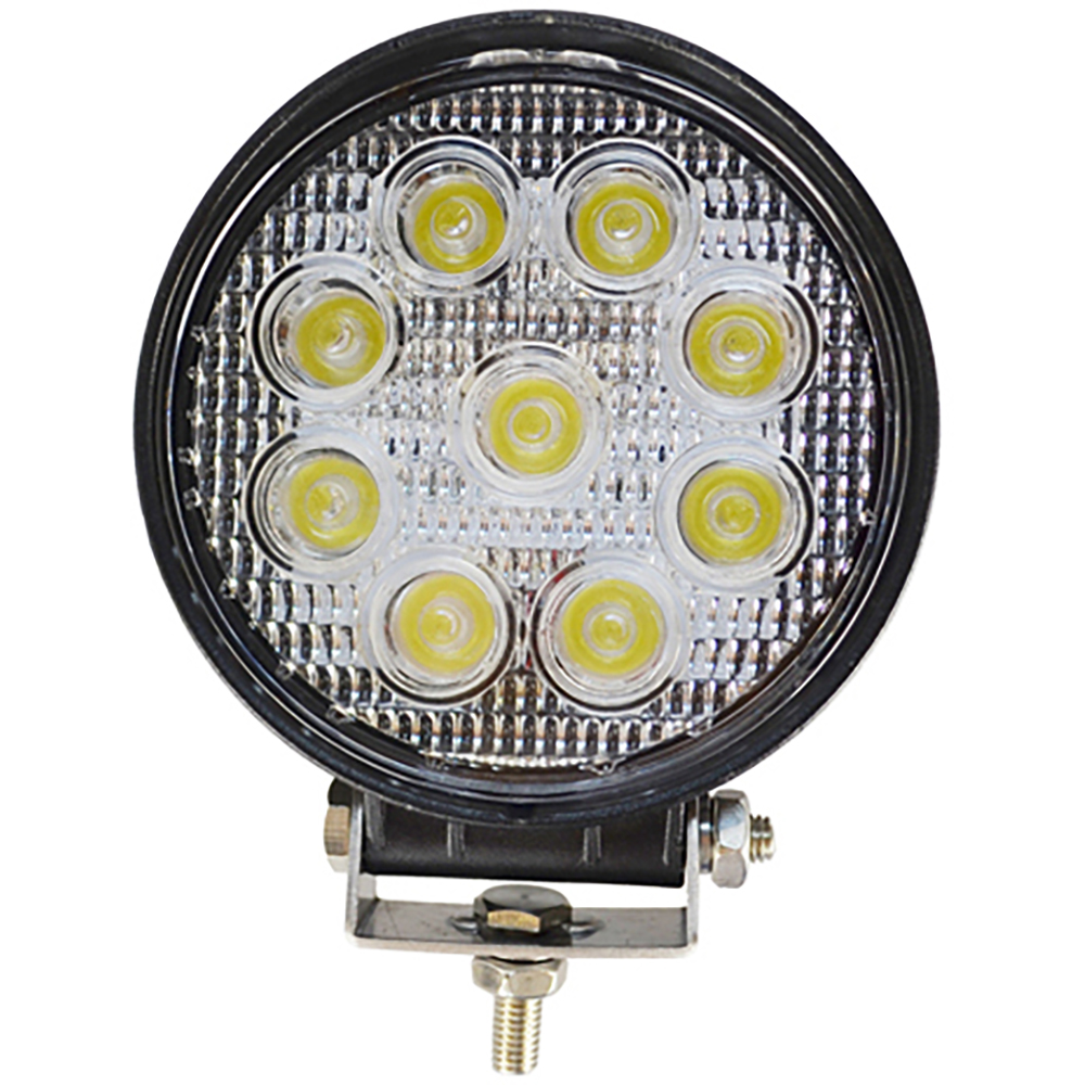 Projecteur rond 9 led 27w