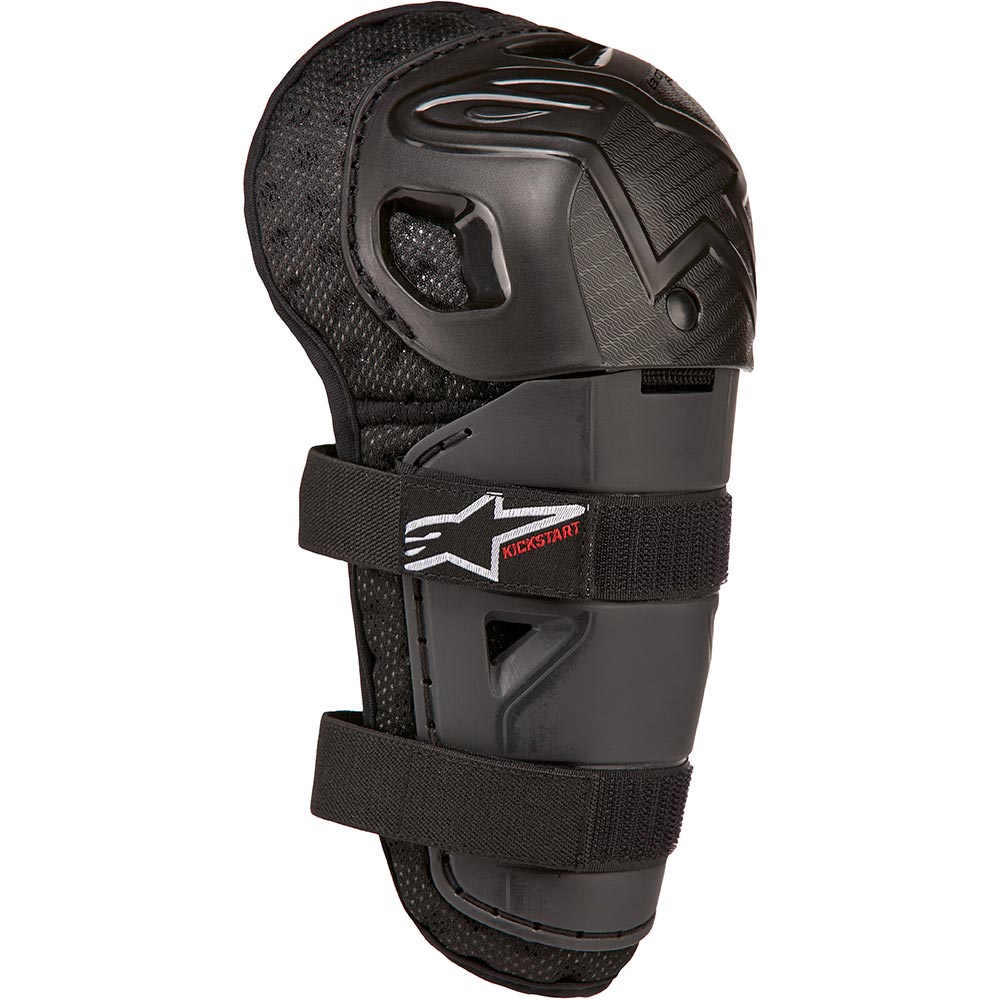 Protections genoux enfant Bionic Action Kickstart Alpinestars moto :  , protection amovible CE de moto