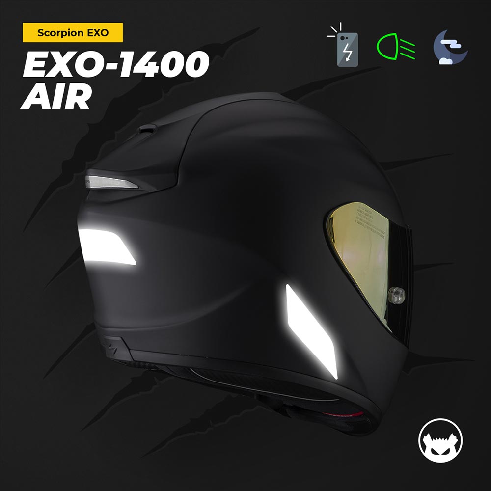 Stickers réfléchissants Scorpion Exo-1400 Air™ / Exo-1400 Air Evo II™