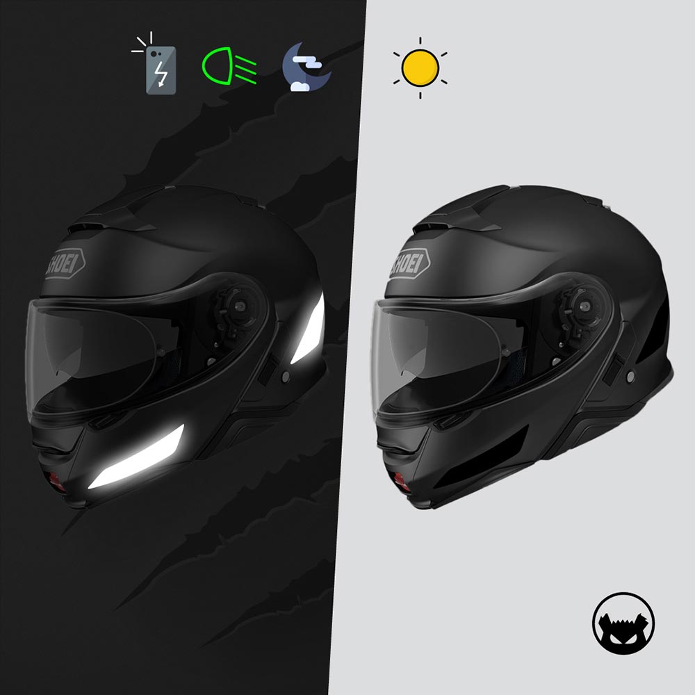 Stickers réfléchissants Shoei Neotec 2™ / Neotec 3™